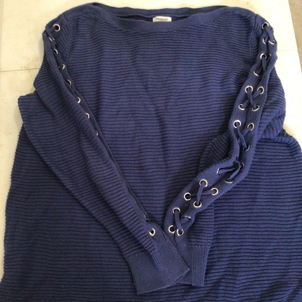Women’s size XL, Westport, long sleeve, blue shirt